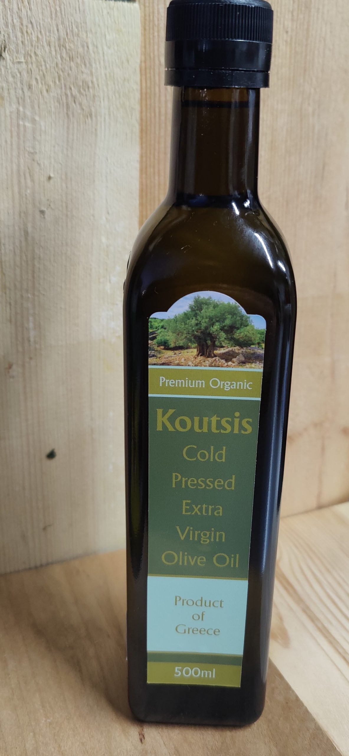 Koutsis Premium Organic Cold Pressed Extra Virgin Olive Oil 1Lit - Image 3