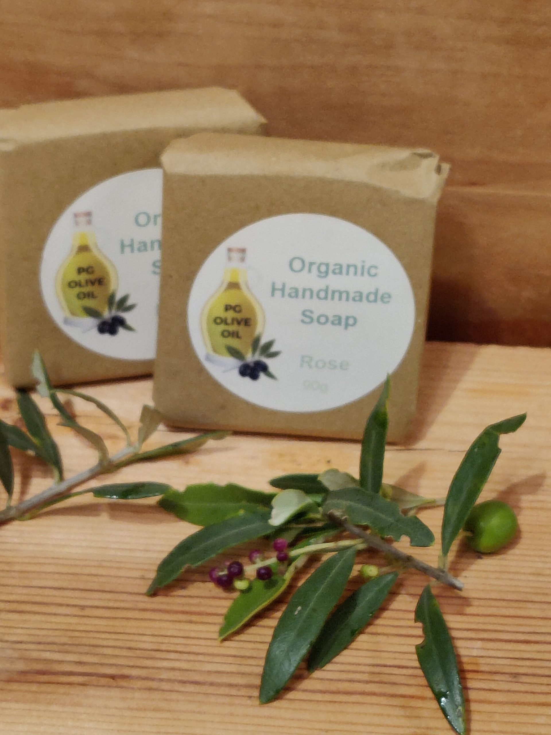 Handmade Rose Soap 90g