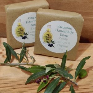 Organic Handmade Eczema Friendly Zesty Lemon & Thyme Fragranced Soap