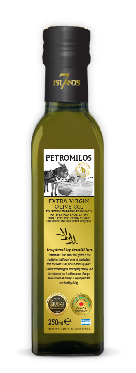Petromilos Organic Cold Pressed Extra Virgin Olive Oil 250ml - Image 3