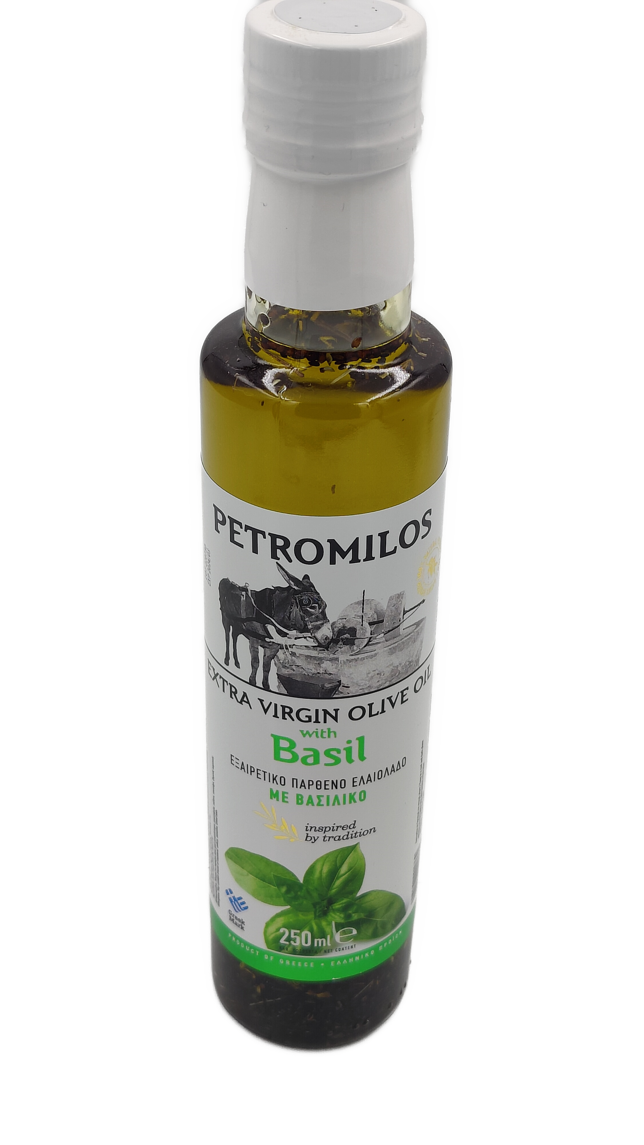 Petromilos Basil Infused Extra Virgin Olive Oil Spray 50ml - Image 3