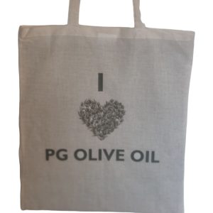 PG Olive Oil 100% Cotton Bag I Love PG Olive Oil