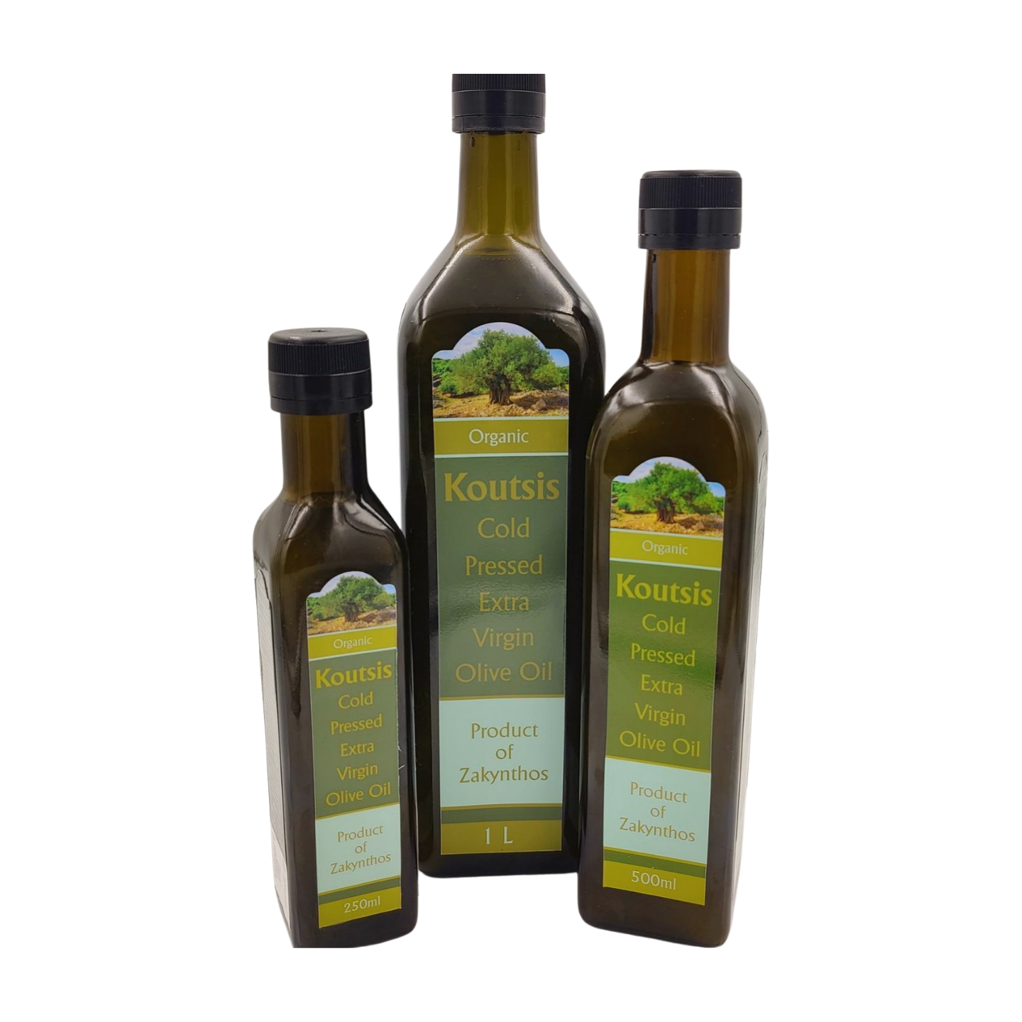 Koutsis Organic Cold Pressed Extra Virgin Olive Oil - 1 Lit - Image 3
