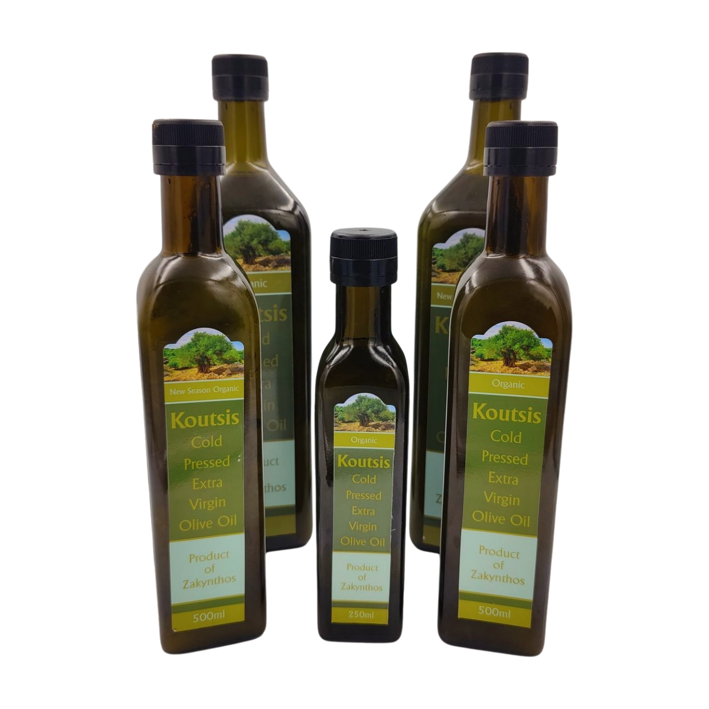 Koutsis New Season Organic Cold Pressed Extra Virgin Olive Oil - 500ml - Image 2