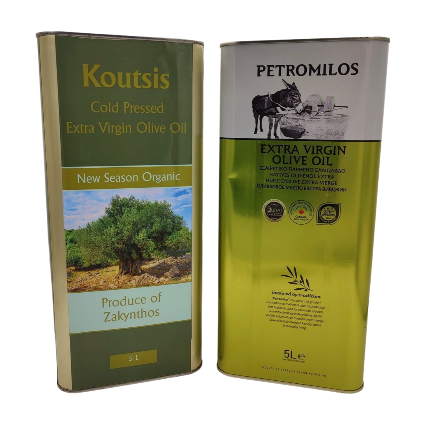 Koutsis New Season Organic Cold Pressed Extra Virgin Olive Oil - 5 Lit - Image 3