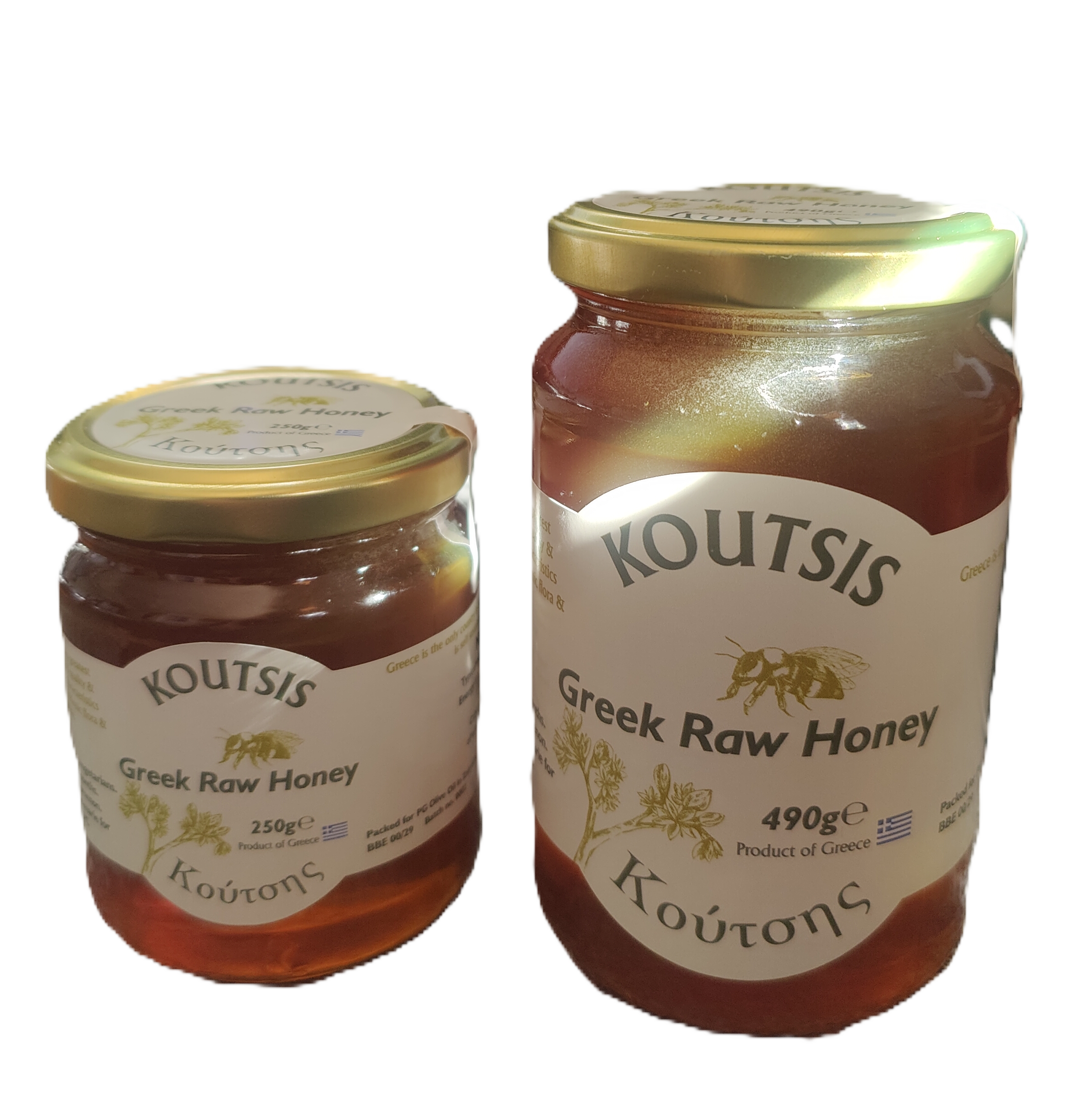 Koutsis Greek Organic Raw Honey 250g - Image 2
