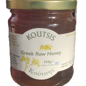 Koutsis Greek Organic Raw Honey 250g