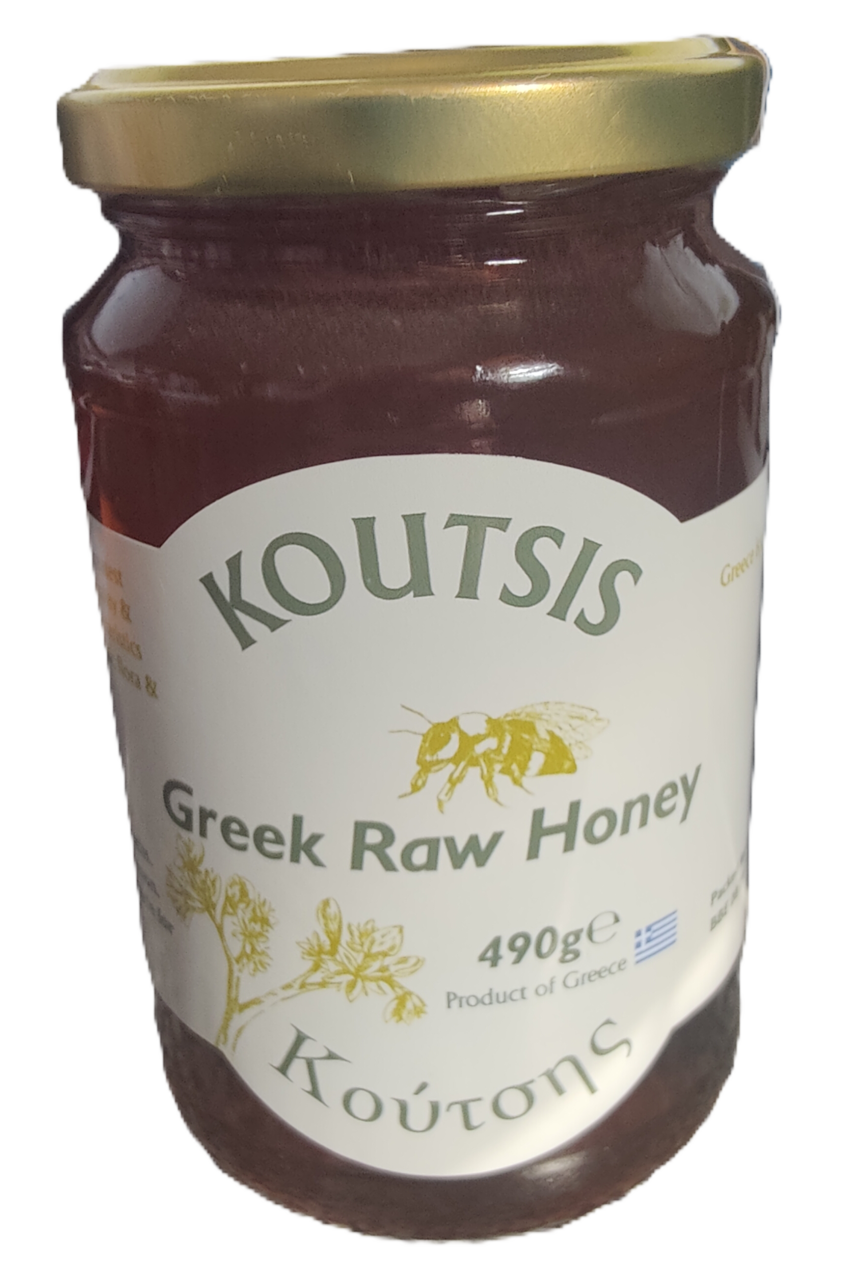 Koutsis Greek Organic Raw Honey 250g - Image 3